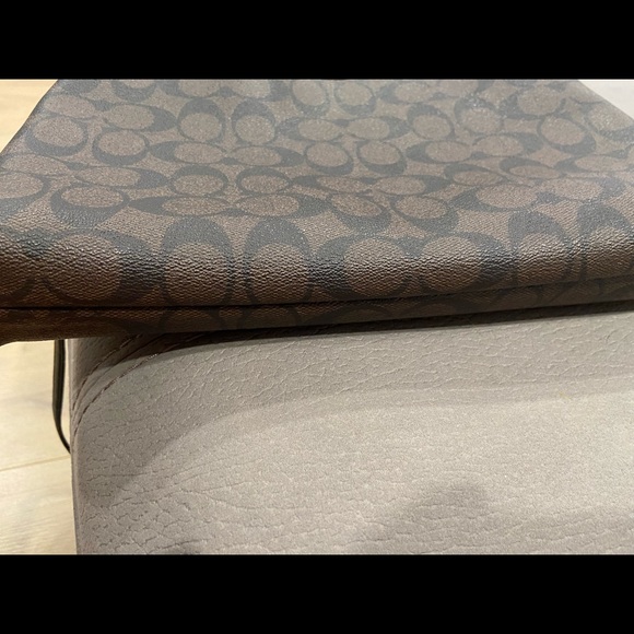 SOLD! Coach Crossbody bag, signature Canvas - Picture 13 of 14